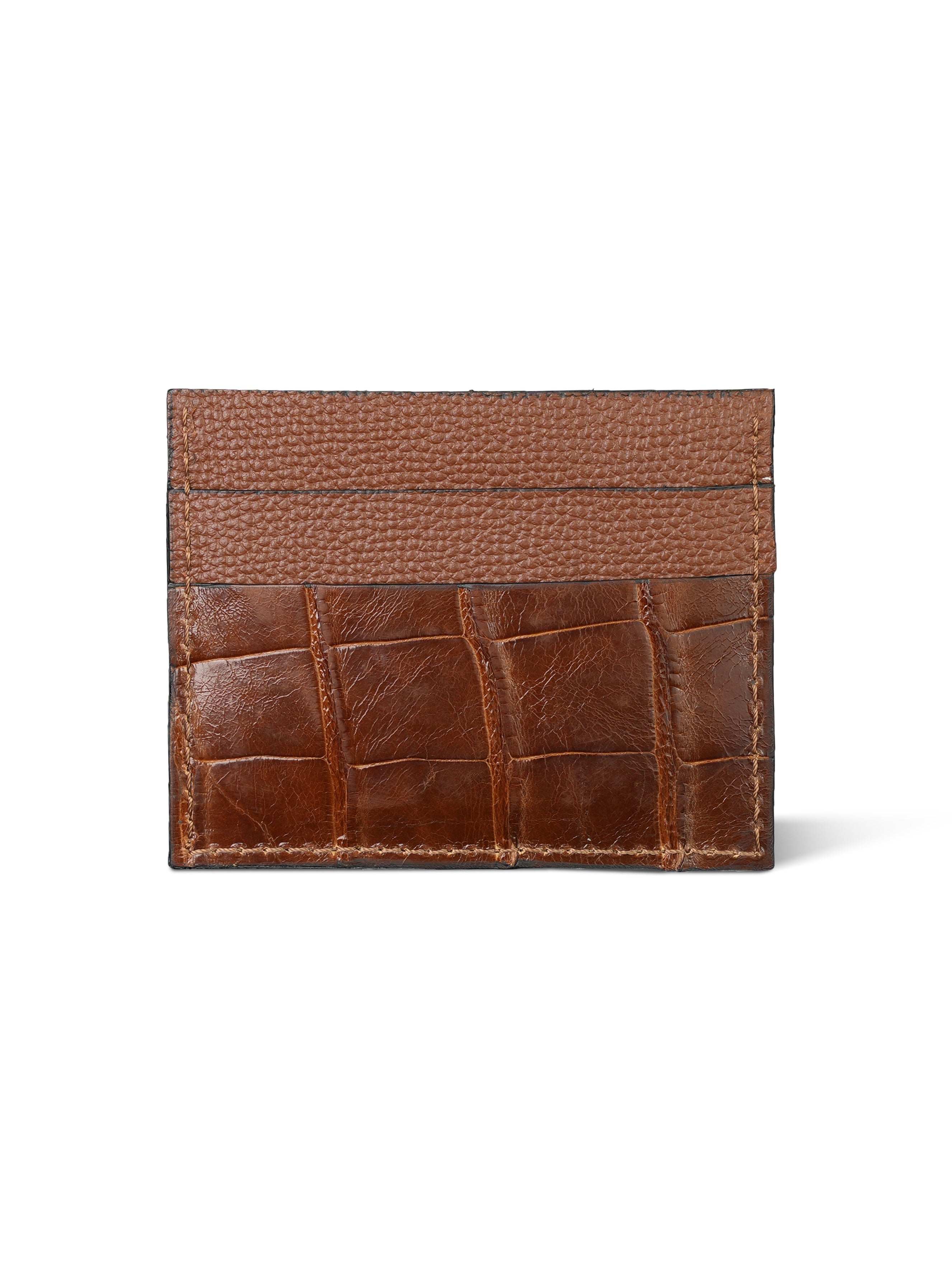Croco Brown Cardholder