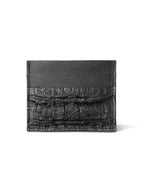 Croco Black Cardholder