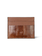 Croco Brown Cardholder