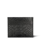 Python Black Cardholder